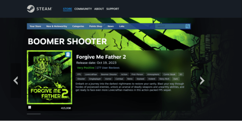 Steam Debuts a Specialized Category for Retro-Inspired Shooters