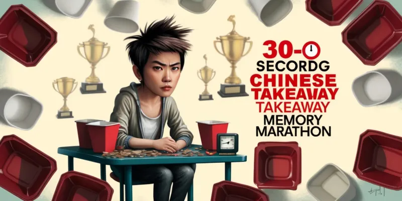 Record-Breaking 30-Second Chinese Takeaway Memory Marathon