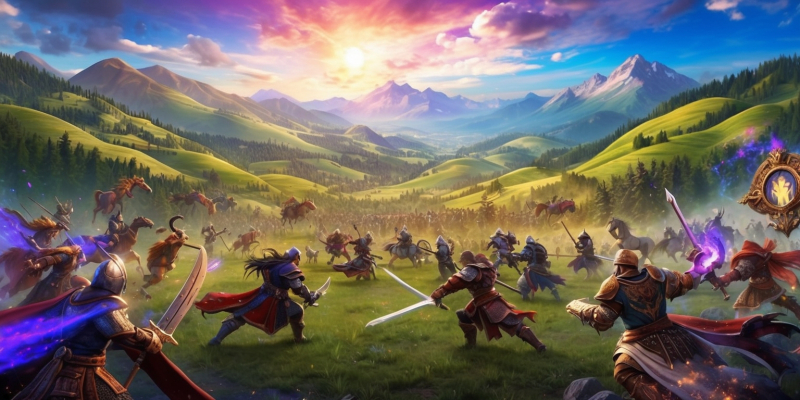 Epic Realms of Enchantment and Tactical Mastery