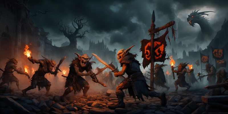 Emergent Chaos: Unmasking Goblin Faction Conflicts in Oblivion