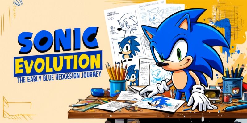 Sonic Evolution: A Glimpse into the Early Blue Hedgehog Design Journey
